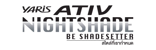 Yaris ATIV Nightshade logo